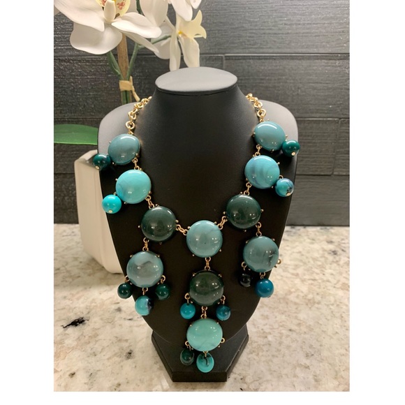 Jewelry - Turquoise and Green Statement Necklace